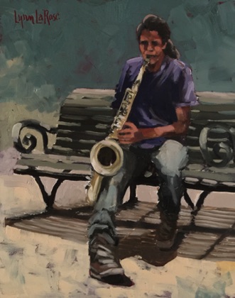 Lone Saxophone
8x10